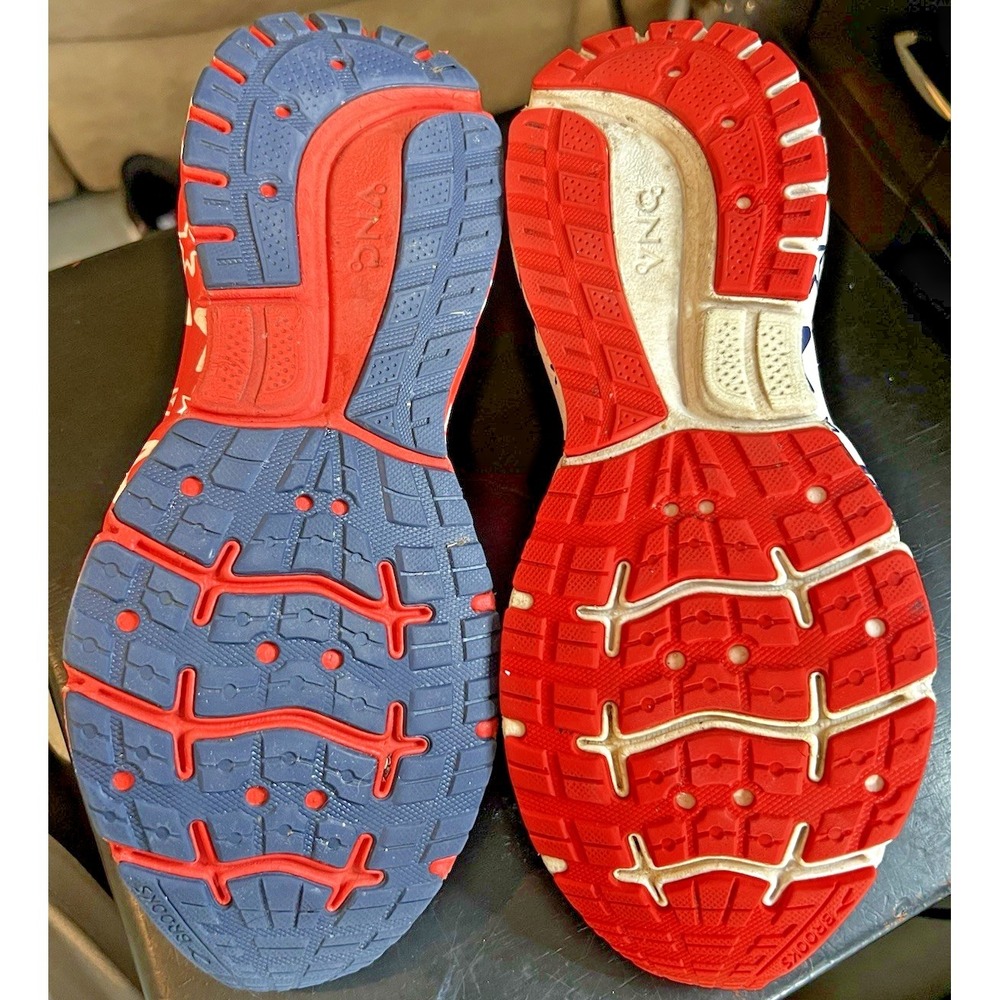 Brooks Trace 2 Patriotic Stars USA Running Sneakers America Men's Size 7.5 - Picture 11 of 11